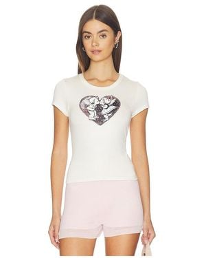 Boys Lie Camiseta Tirantes Baby Xoxo, En Color Blanco Talla (También En Xs/S)
