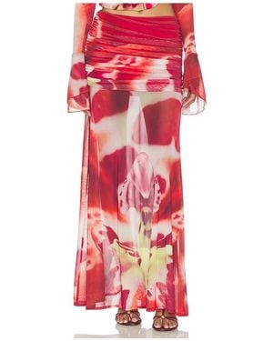 Feners Susurro Skirt - Red