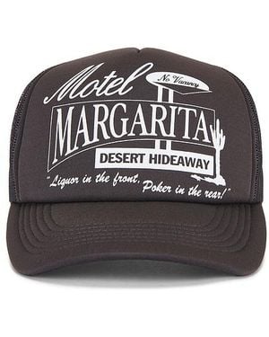 Motel Margarita Hideaway Trucker Hat - Black