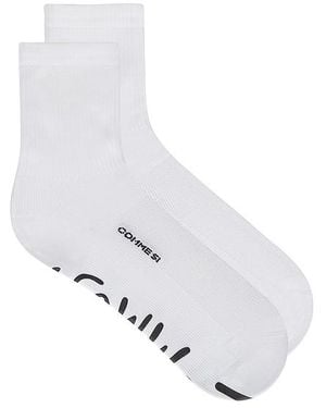 Comme Si The Pilates Sock - White