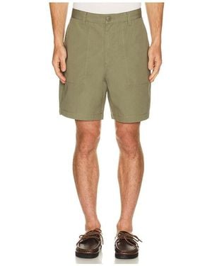 Barbour Sherburn Cotton Short - Green