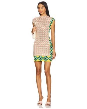 MISA Los Angles Vestido Mattie En Color Naranja Talla En - Multicolor