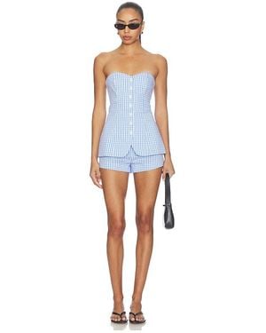 MAJORELLE Roma Romper - Blue