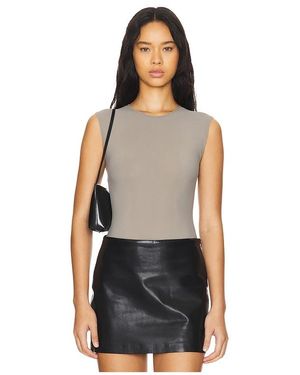 Agolde Aura Sleeveless Bodysuit - Black