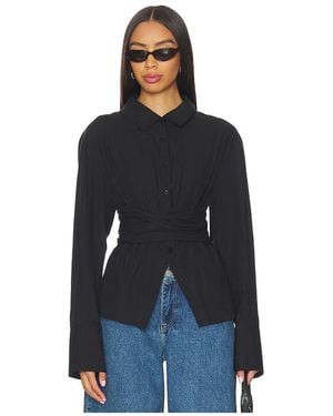 SNDY'S Teigan Button Up Shirt - Blue