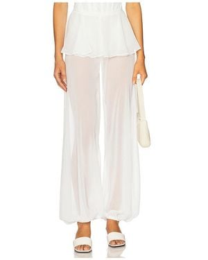 Bardot Pantalón Lissett En Talla (También En 12) - Blanco