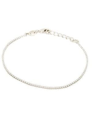 Shashi Micro Teeny Tiny Tennis Bracelet - Black