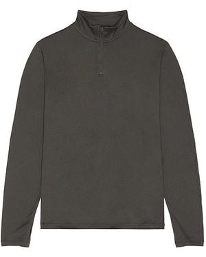 Barefoot Dreams Butterchic 1/2 Zip Up Sweatshirt - Black