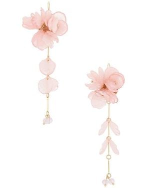 Lovers + Friends Farrah Earrings - White