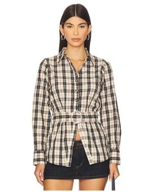 Damson Madder Harley Shirt - Black