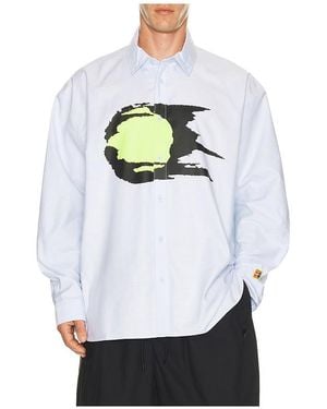 Nike Club Rules Oxford Long Sleeve Shirt - White