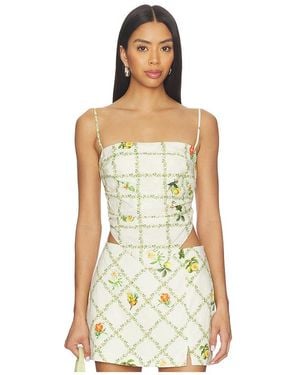 Amanda Uprichard Juna Top - Multicolour