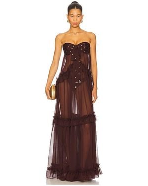 Siedres Josiane Dress - Brown
