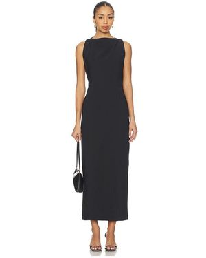 Rohe Open Back Dress - Black