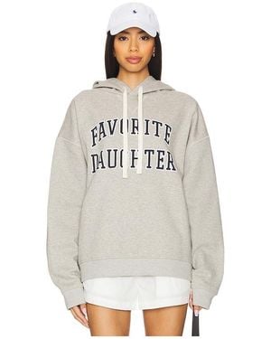 FAVORITE DAUGHTER Hoodie Collegiate - Weiß