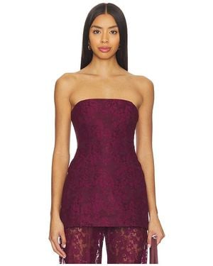 Amanda Uprichard X Revolve Linda Tunic - Purple