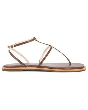Kaanas Aisha Strappy Gladiator Sandal - White