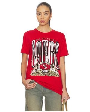 Junk Food Vintage-T-Shirt 49Ers Rush - Rot