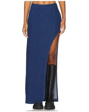 superdown Tirza Maxi Skirt - Blue