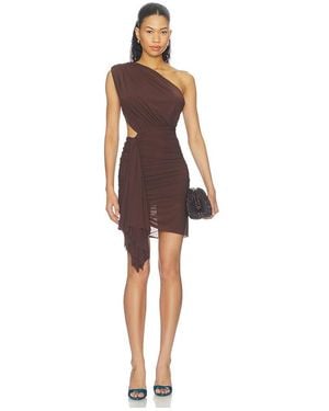 superdown Juliet Mini Dress - Brown