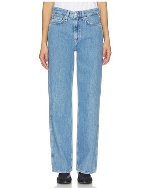 Rag & Bone Logan Wide Jeans - Blue