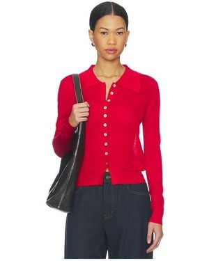 Lioness Chalet Long Sleeve Top - Red