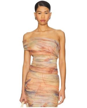Ronny Kobo X Revolve Verna Top - Natural