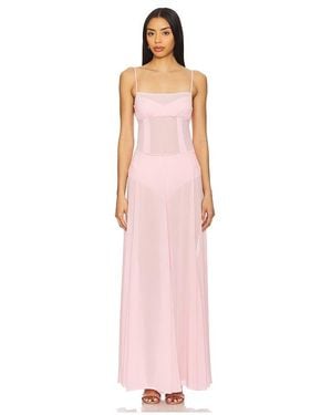 Camila Coelho Dia Maxi Dress - Pink