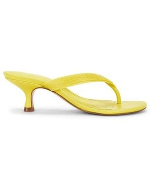 FARM Rio Rob Heel Sandal - Yellow