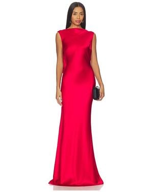 SAU LEE Callie ドレス - レッド