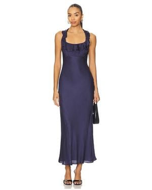 Astr Morrigan Dress - Blue