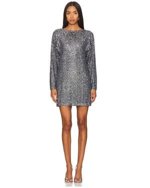 Steve Madden Vestido Ginger En Color Plateado Metálico Talla En - Gris