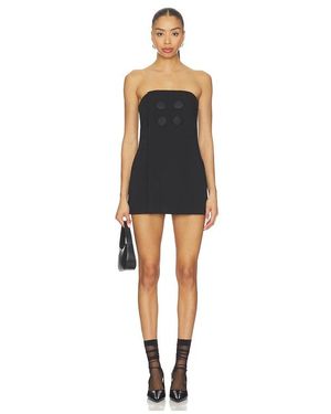 Nii HAI Wrap Button Up Dress - Black
