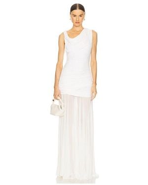 L'academie 'Academie By Marianna Tine Gown - White