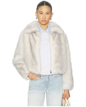 Adrienne Landau Katrina Jacket - White