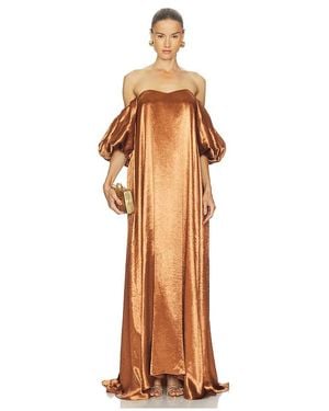 Caroline Constas Palmer Gown - Multicolor