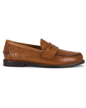 Polo Ralph Lauren Alston Leather Penny Loafer - Brown