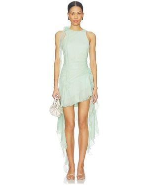 Bardot Ivana High Low Mini Dress - White