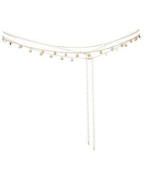 Camila Coelho Sofia Belly Chain - Black