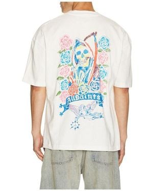 AllSaints Shirt Cray - Weiß