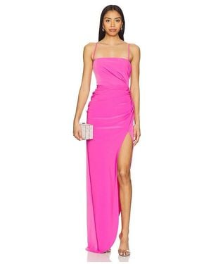 Lovers + Friends Sabrina Gown - Pink