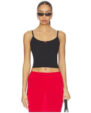 RAT BOI Scoop Back Crop Cami Top - Red