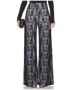 Norma Kamali Hose Elephant - Schwarz