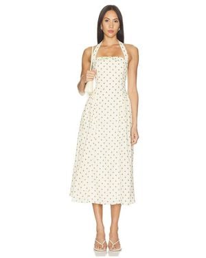 Astr Vestido Marianna En Color Crema Talla (También En Xs, S, M) - Blanco