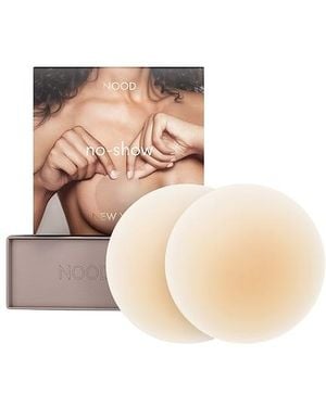 NOOD No-Show Reusable Round Nipple Covers 4 Inch - Multicolor