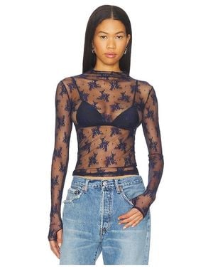 Free People Lady Lux Layering Top - Blue