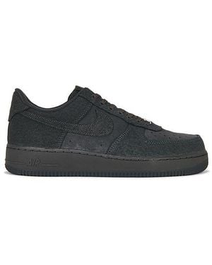 Nike Air Force 1 '07 Lv8 Denim Sneaker - Black