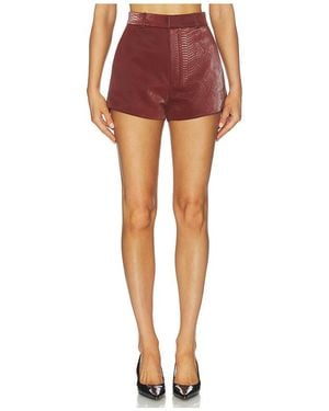 NonChalant Label Henri Short - Red