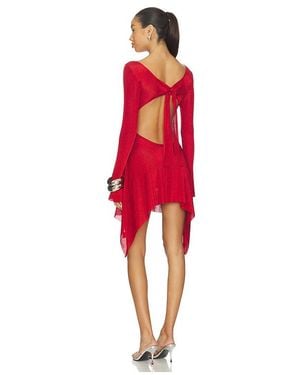 GUIZIO X Revolve Rose Dress - Red