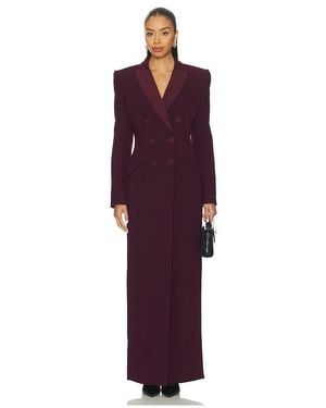Sans Faff Amberly Evening Blazer Dress - Purple